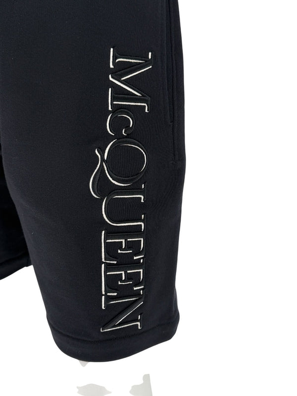 Alexander McQueen Men’s Logo Embroidered Sweat Shorts – Size L (Men's)