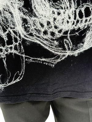 Alexander McQueen Men’s Skull Graphic T-Shirt – Size S