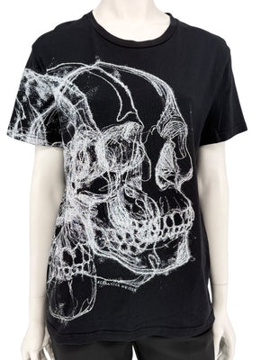 Alexander McQueen Men’s Skull Graphic T-Shirt – Size S