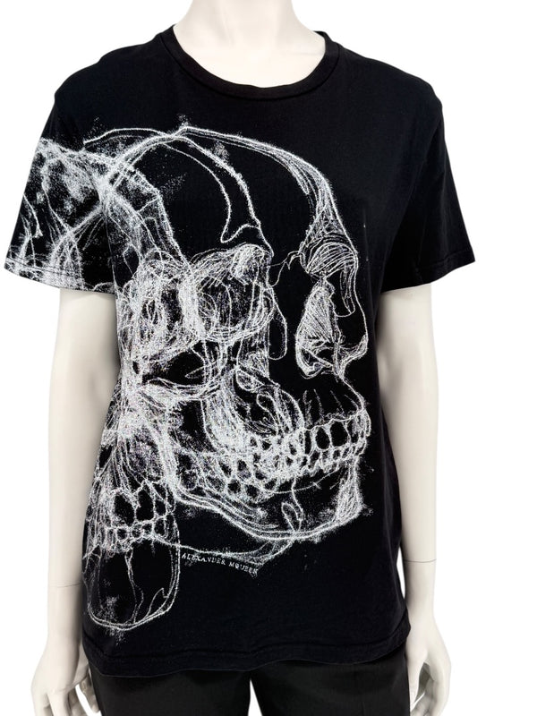 Alexander McQueen Men’s Skull Graphic T-Shirt – Size S