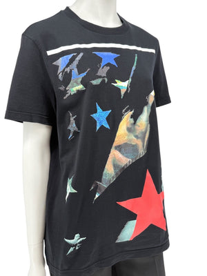 Givenchy Men’s Graphic Star Print T-Shirt – Size S (Men's)