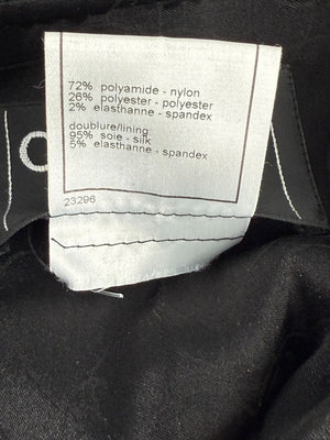 Chanel Black Sequin Cropped Jacket – 2003 Cruise Collection (03C)