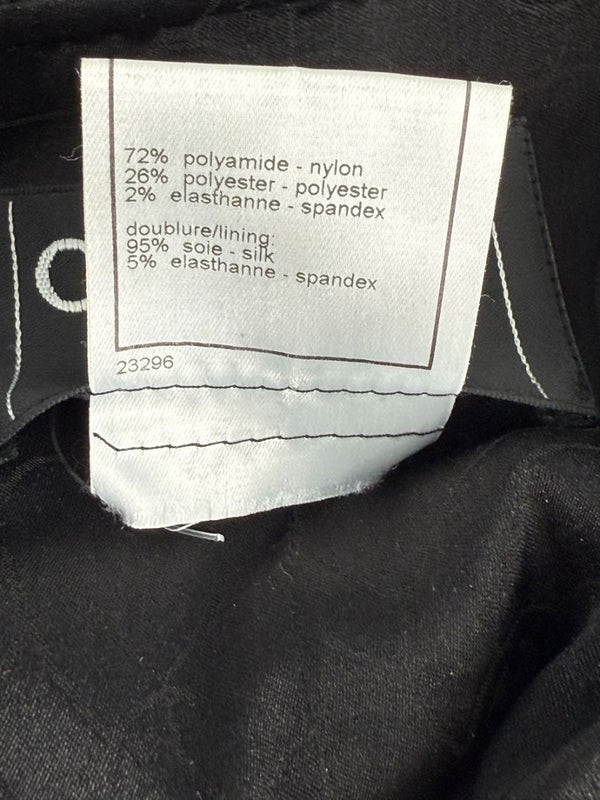 Chanel Black Sequin Cropped Jacket – 2003 Cruise Collection (03C)