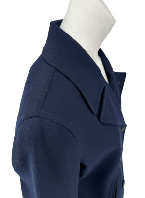 Lauren Ralph Lauren Navy Wool Blend Skirt Suit – Size 6 (NWT)