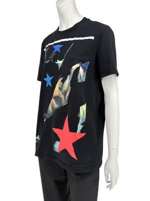 Givenchy Men’s Graphic Star Print T-Shirt – Size S (Men's)