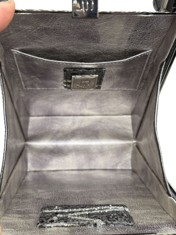 Jill Haber “Sebastian” Beaded Box Clutch – Very Good Pre-Owned Condition – Made-to-Order Luxury