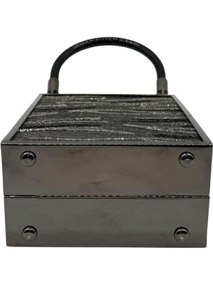 Jill Haber “Sebastian” Beaded Box Clutch – Very Good Pre-Owned Condition – Made-to-Order Luxury