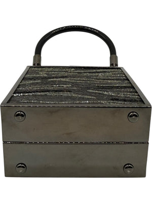 Jill Haber “Sebastian” Beaded Box Clutch – Very Good Pre-Owned Condition – Made-to-Order Luxury