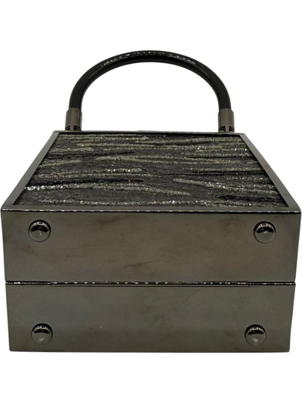 Jill Haber “Sebastian” Beaded Box Clutch – Very Good Pre-Owned Condition – Made-to-Order Luxury