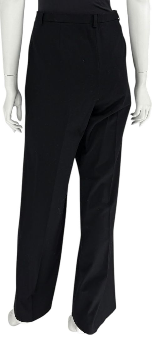 Emanuel Ungaro Black Wool Blend Pantsuit – Size 14/48