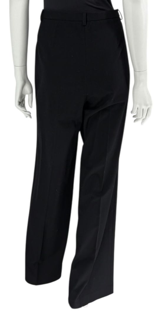 Emanuel Ungaro Black Wool Blend Pantsuit – Size 14/48
