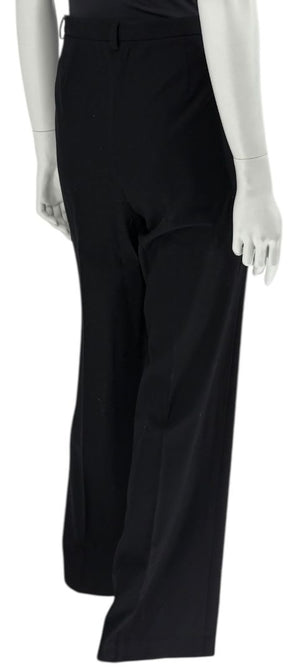 Emanuel Ungaro Black Wool Blend Pantsuit – Size 14/48