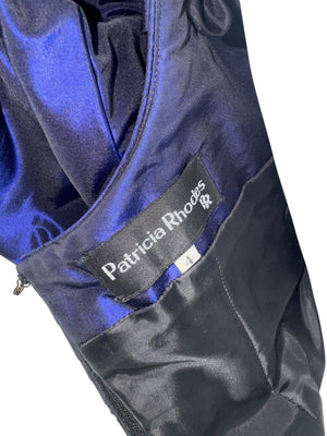 Patricia Rhodes Dramatic Puff-Sleeve Cocktail Dress — Size 4