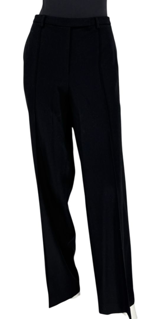 Emanuel Ungaro Black Wool Blend Pantsuit – Size 14/48