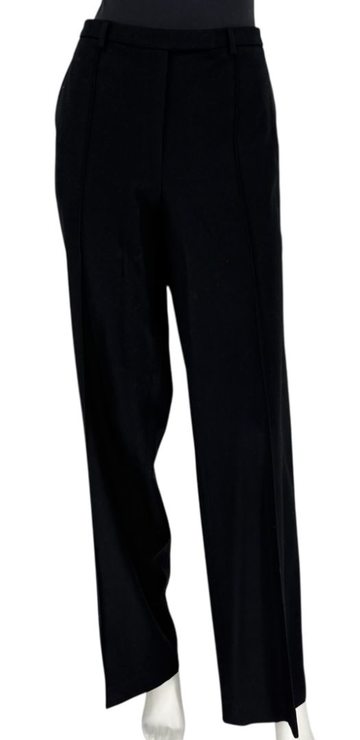 Emanuel Ungaro Black Wool Blend Pantsuit – Size 14/48