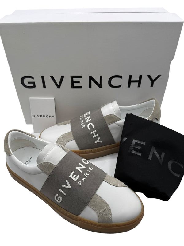 Givenchy Urban Street Leather & Suede Logo Sneakers – Size EU 42 / US 9 / UK 8