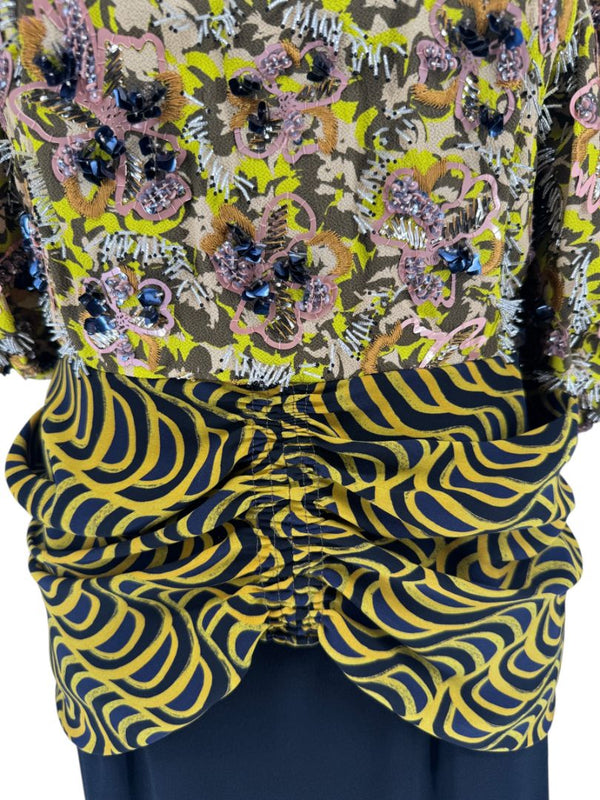 Christian Dior Cruise 2017 Embellished Mini Dress - Size FR 38/US 6