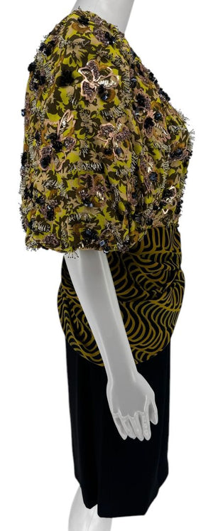 Christian Dior Cruise 2017 Embellished Mini Dress - Size FR 38/US 6