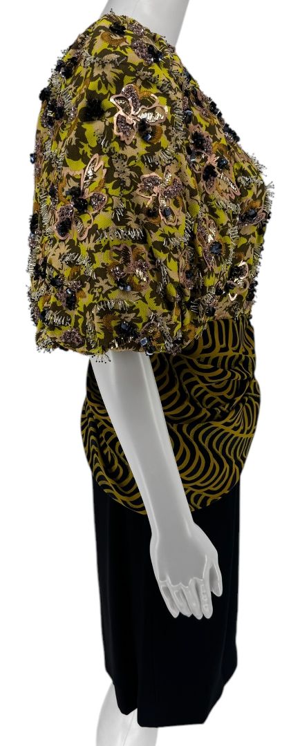 Christian Dior Cruise 2017 Embellished Mini Dress - Size FR 38/US 6