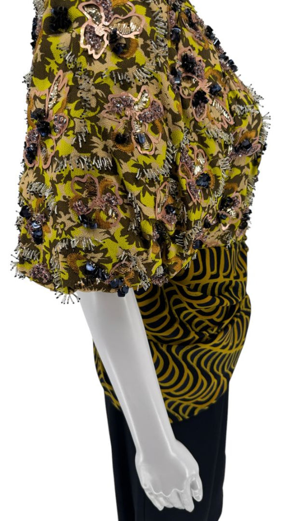 Christian Dior Cruise 2017 Embellished Mini Dress - Size FR 38/US 6