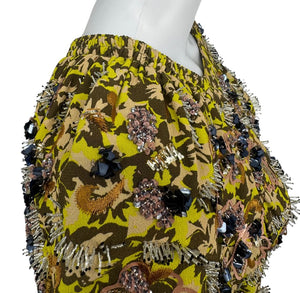 Christian Dior Cruise 2017 Embellished Mini Dress - Size FR 38/US 6