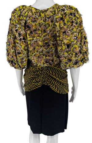 Christian Dior Cruise 2017 Embellished Mini Dress - Size FR 38/US 6