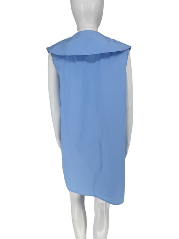 Loulou Studio Light Blue Sleeveless Poplin Tunic – Size L