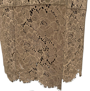 BURBERRY Prorsum Laser Cut Goat Leather Trench Size Small