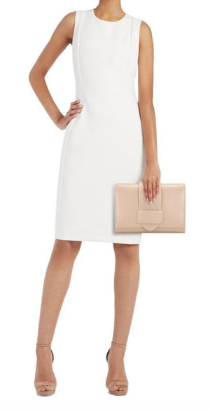 Alaia Simone Arabesque Studded Leather Clutch