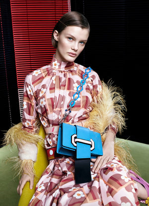 Prada SS 2017 Floral Print Dress - Size 10