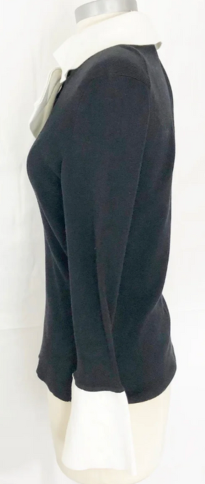 Chanel Sweater With Removable Bow - Size 42