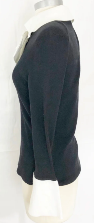 Chanel Sweater With Removable Bow - Size 42