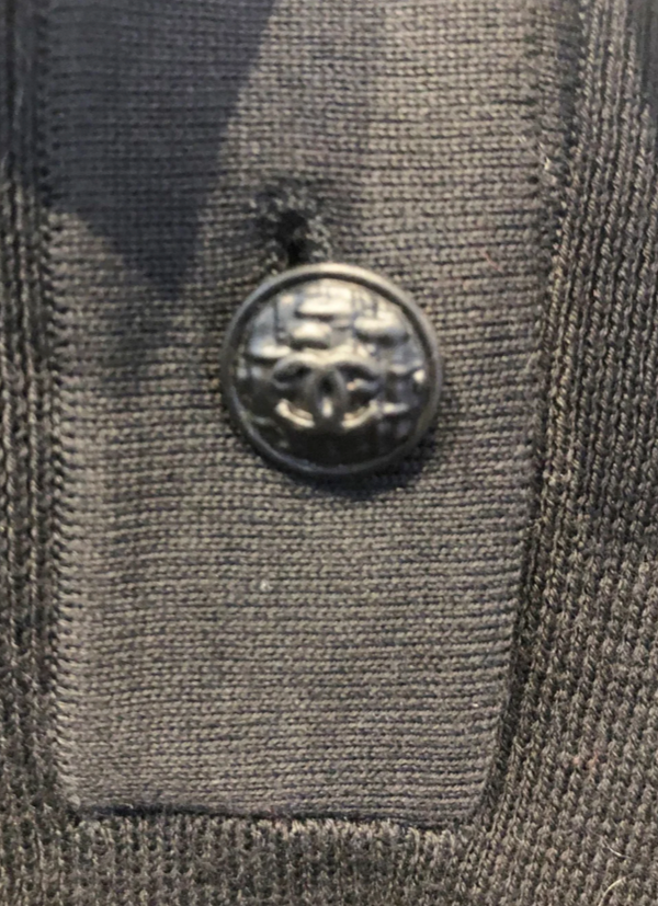 Chanel Sweater With Removable Bow - Size 42