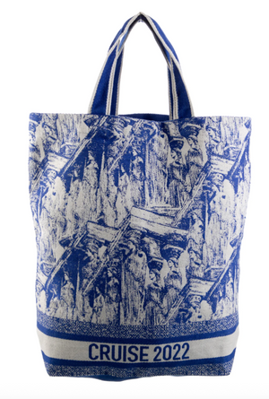 Christian Dior Canvas Cruise Tote – Cruise 2022 Edition