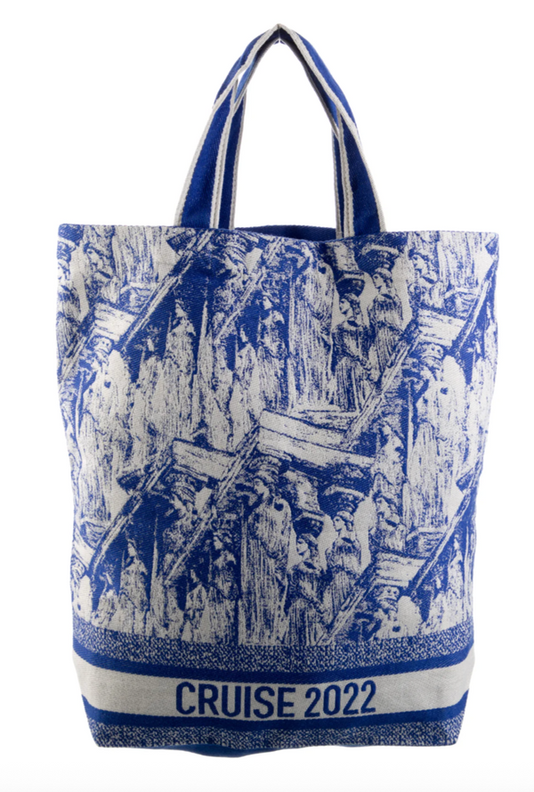 Christian Dior Canvas Cruise Tote – Cruise 2022 Edition