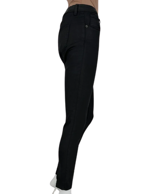 Burberry Wax Coated Skinny Low Rise