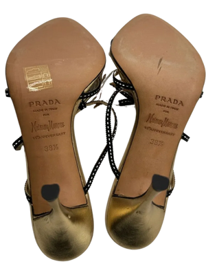 Prada Gold Pink White Flower Bouquet
Heels x Neiman Marcus 95th Anniversary