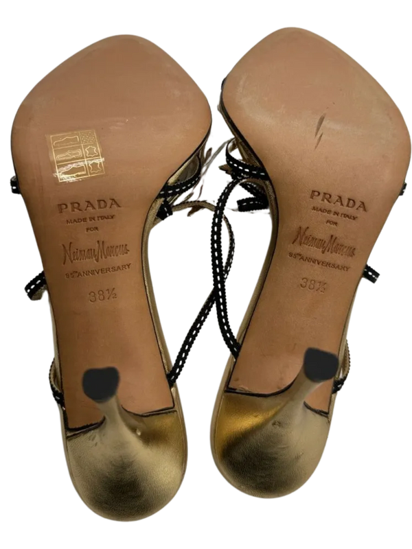 Prada Gold Pink White Flower Bouquet
Heels x Neiman Marcus 95th Anniversary