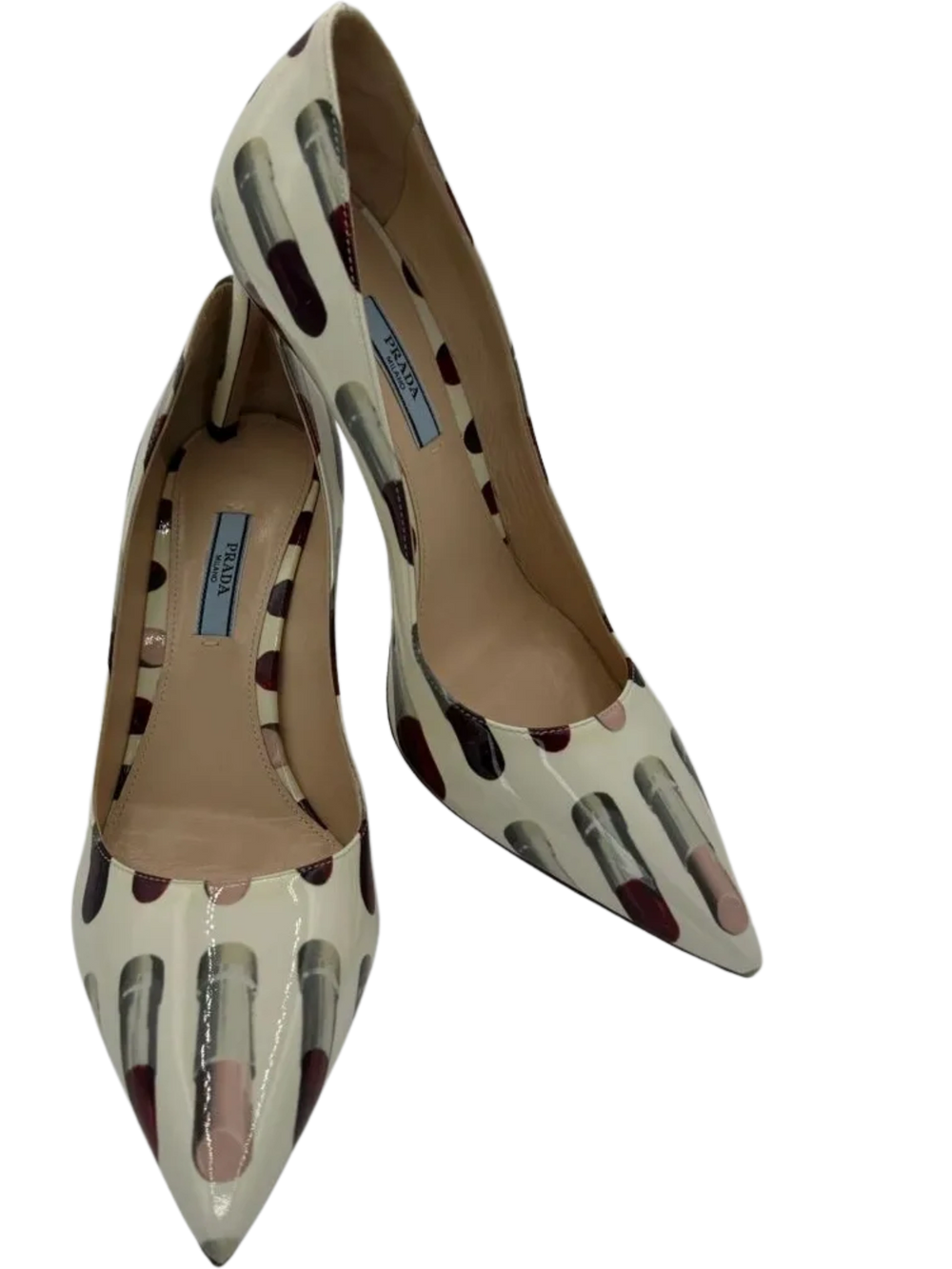 Prada S/S 2019 Prada Lipstick Heels *NEW*