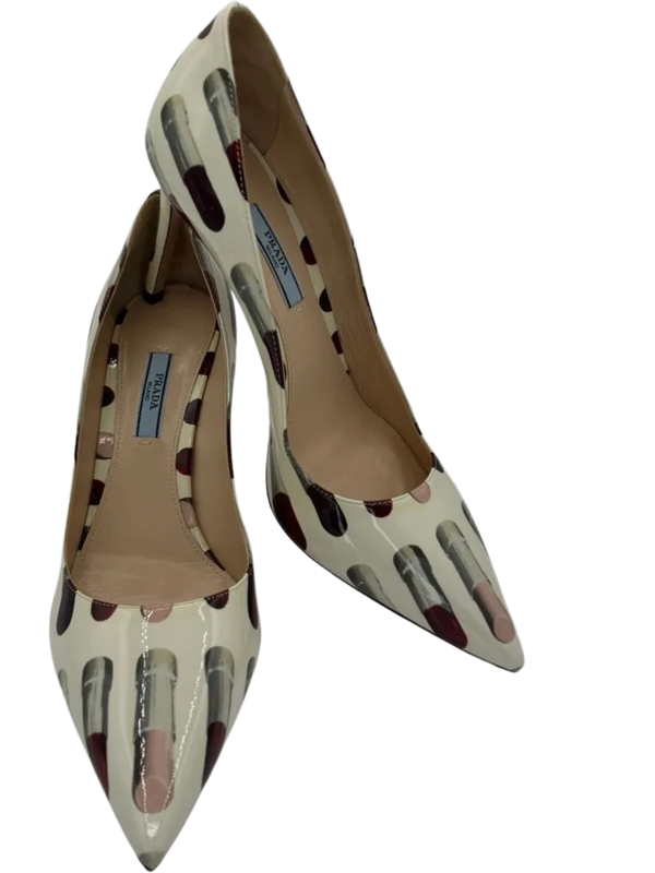Prada S/S 2019 Prada Lipstick Heels *NEW*