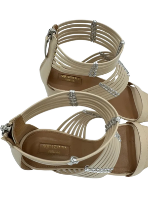 Aquazzura Ravello Leather Sandals
