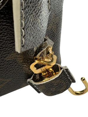 LOUIS VUITTON Louis Vuitton Shiny Monogram Lockit BB Handbag