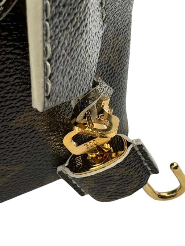 LOUIS VUITTON Louis Vuitton Shiny Monogram Lockit BB Handbag