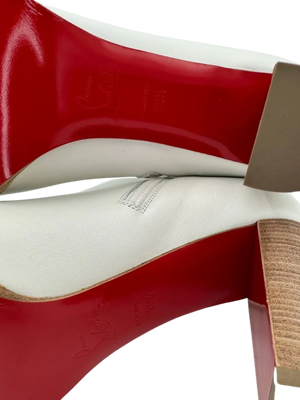 Christian Louboutin "Adoxa" Zip Ankle Booties Sz. 39.5