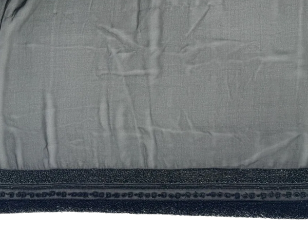 Pamella Roland Beaded Trim Sheer Shawl