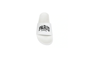 Balenciaga Women's Cities Paris Pool Slide
