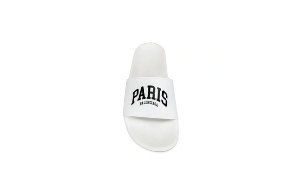 Balenciaga Women's Cities Paris Pool Slide
