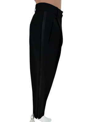 Jean Paul Gaultier Tuxedo Zipper Side Trousers
