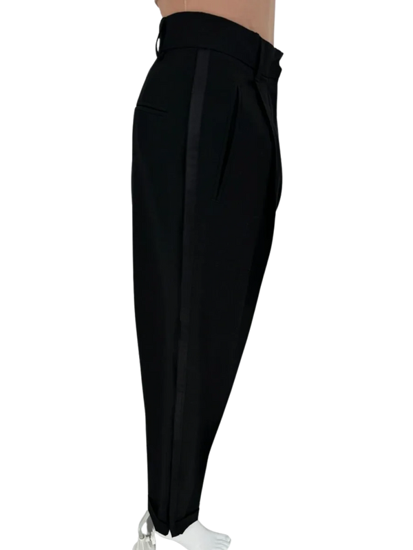 Jean Paul Gaultier Tuxedo Zipper Side Trousers