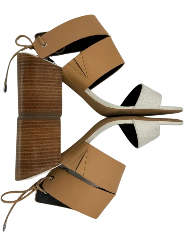Rebecca Minkoff "Christy" Block Heel Strappy Sandals